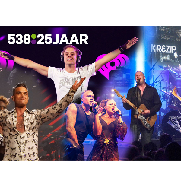 Radio 538 bestaat 25 jaar - BM