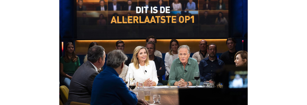 Doek is gevallen voor talkshow Op1