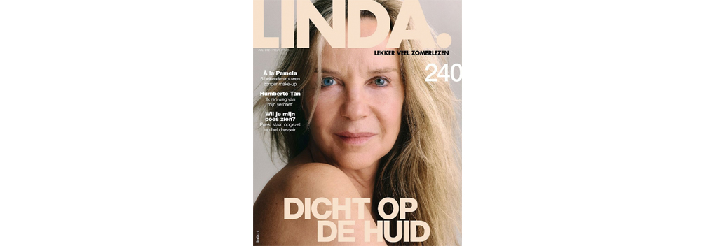 Linda de Mol staat zonder make-up op cover eigen blad