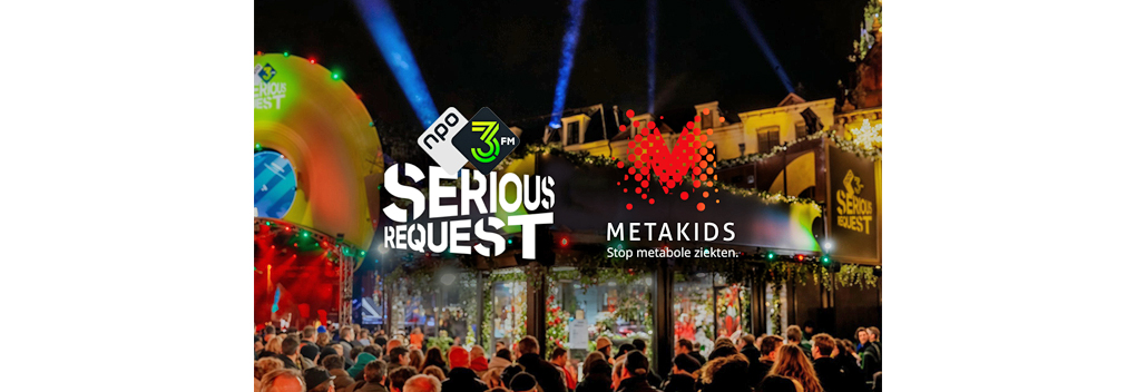 3FM Serious Request komt in actie voor Metakids