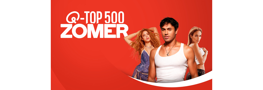 Q-top 500 van de Zomer bij Qmusic