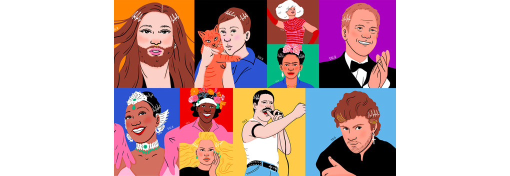 AVROTROS viert Pride met ode aan queer iconen