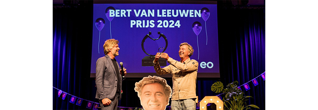 Bert van Leeuwen veertig jaar EO-gezicht op televisie