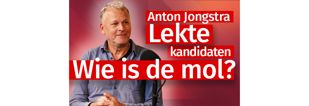 Anton Jongstra lekte kandidaten Wie is de Mol?