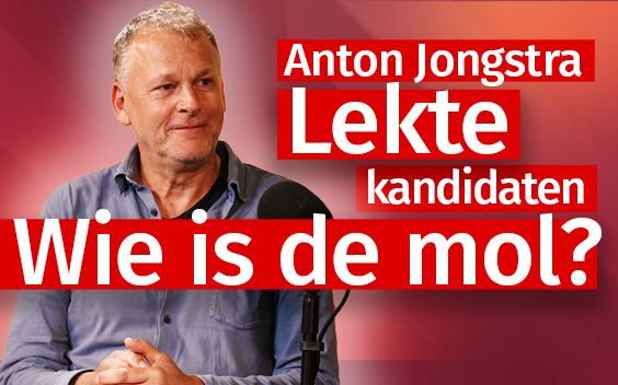 Anton Jongstra lekte kandidaten Wie is de Mol?