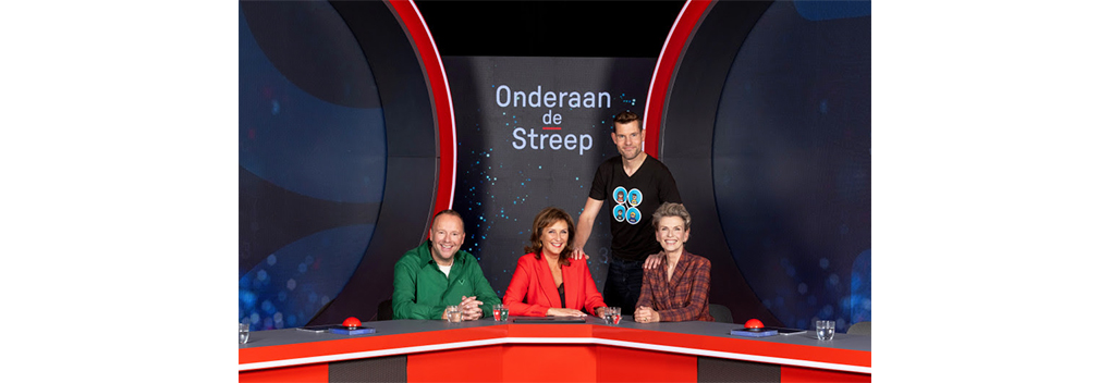 Astrid Joosten presenteert panelshow Onderaan de Streep