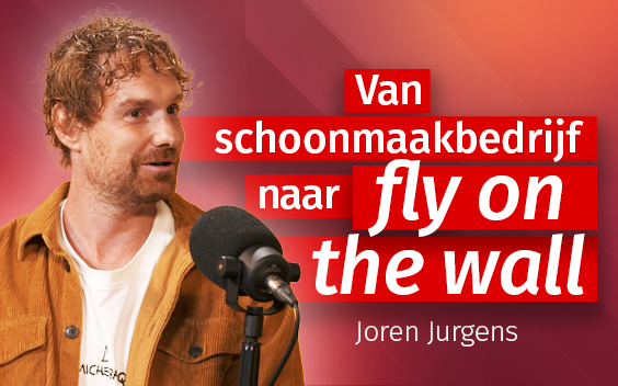 Joren Jurgens: van schoonmaakbedrijf naar fly on the wall