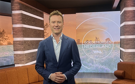 Sam Hagens nieuw gezicht van Goedemorgen Nederland