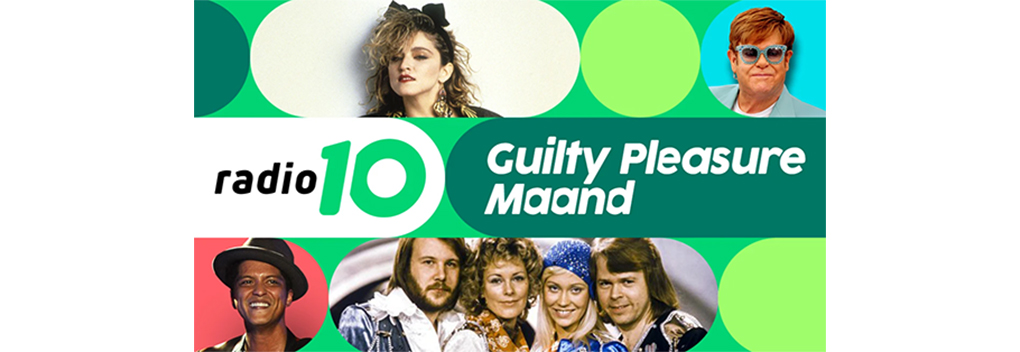 Januari is Guilty Pleasure Maand bij Radio 10