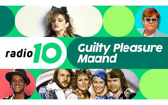 Januari is Guilty Pleasure Maand bij Radio 10