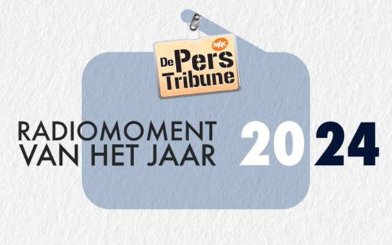 Longlist het Radiomoment van het Jaar 2024 is bekend